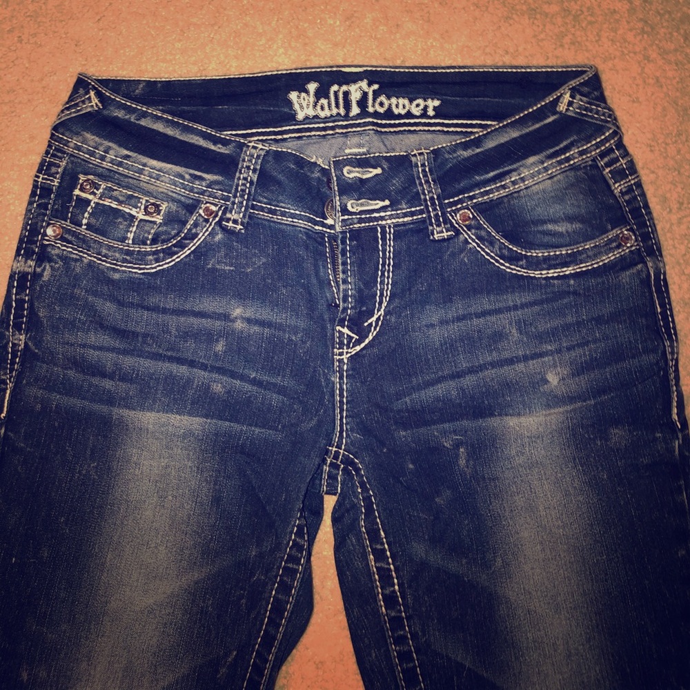 Wallflower jeans.